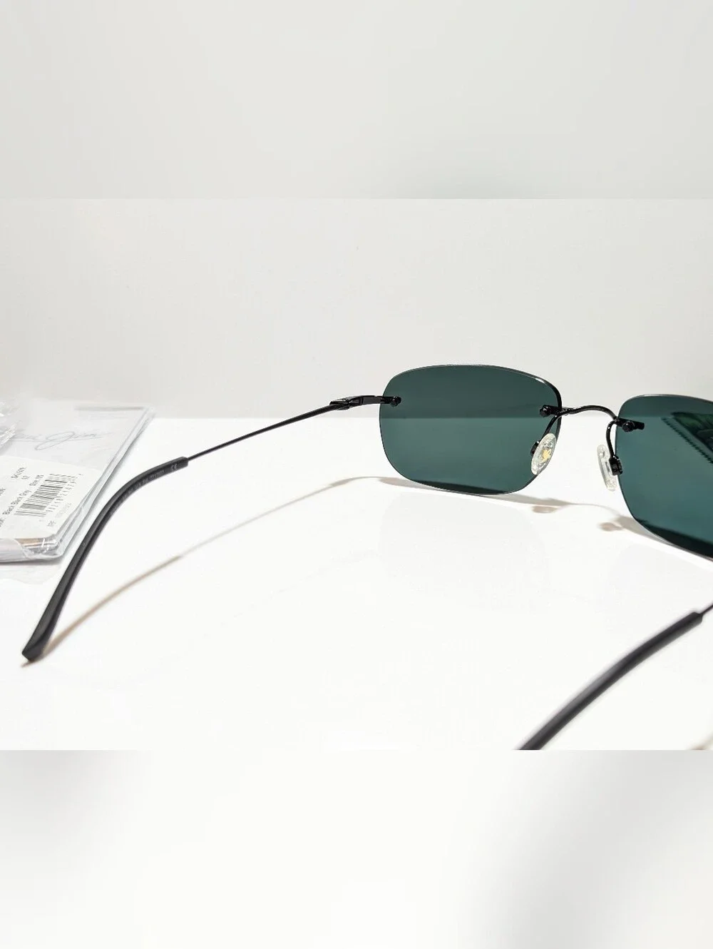NEW Maui Jim Nanea Gloss Black Polarized Neutral Grey Lens Sunglasses 332-02